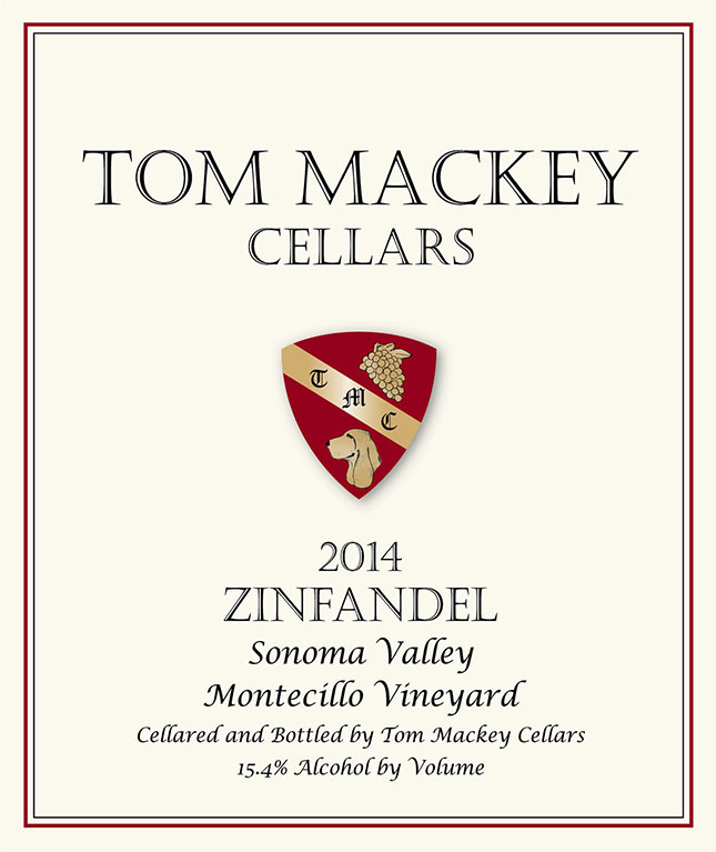 2014 Tom Mackey Cellars Zinfandel