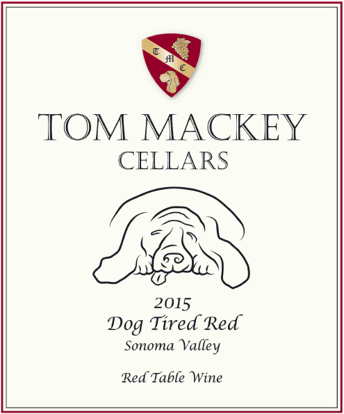 2015 Tom Mackey Cellars Dog Tired Red