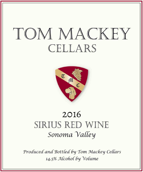 2016 Tom Mackey Cellars Dog Tired Red
